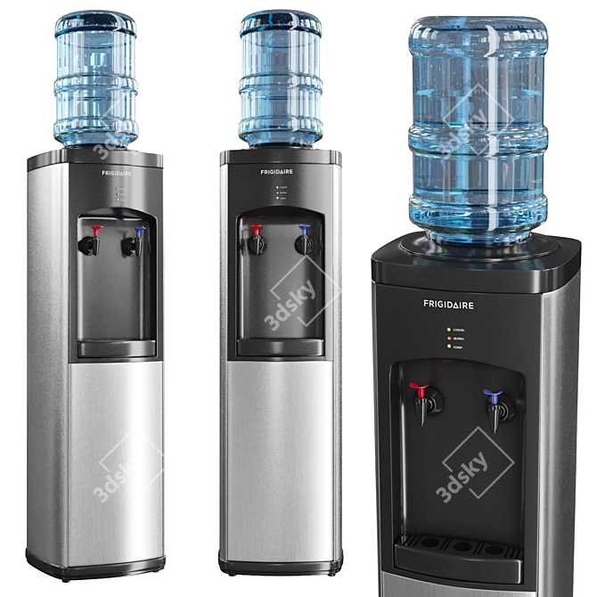 3D Modeling Water Cooler Replica 3D model image 1