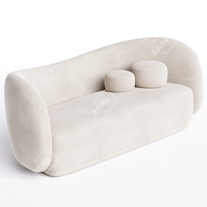 Contemporary Diane Sofa 2014 Model 3D model image 3