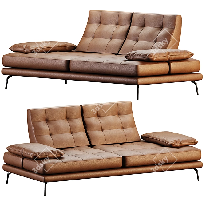  Artistic Sofa Design BUCCI 3D model image 3
