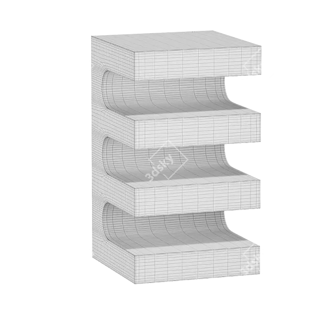 La Redoute Solidus Side Table 3D model image 4