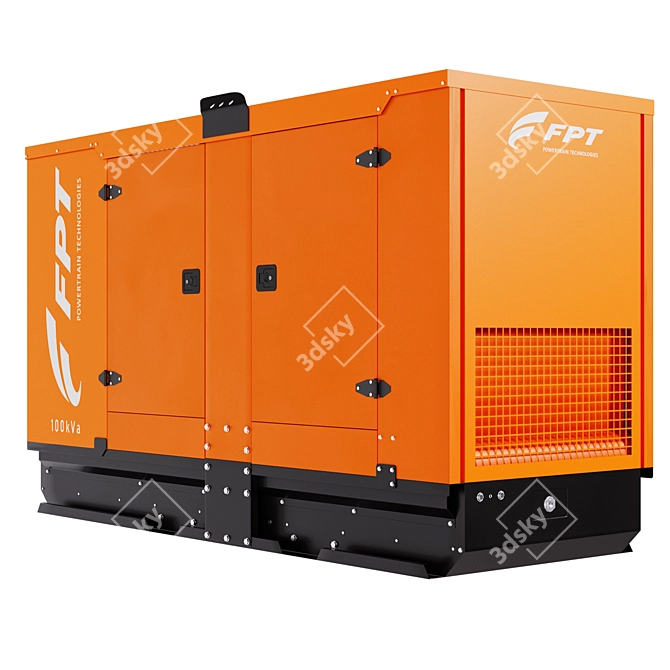 FPT GS NEF100 Diesel Generator 3D model image 3