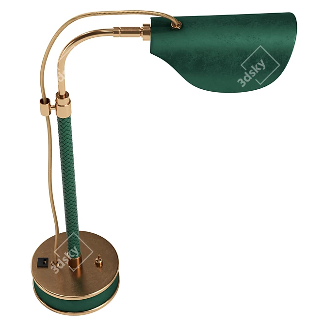 Granger Task Lamp: Sleek Design 3D model image 3