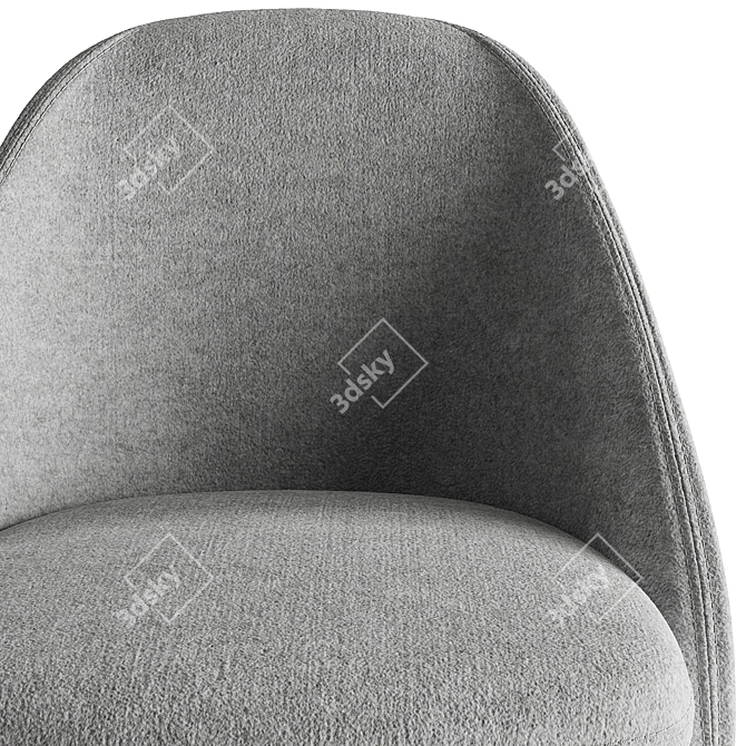 Avanos Modern Armchair 3D Model 3D model image 3