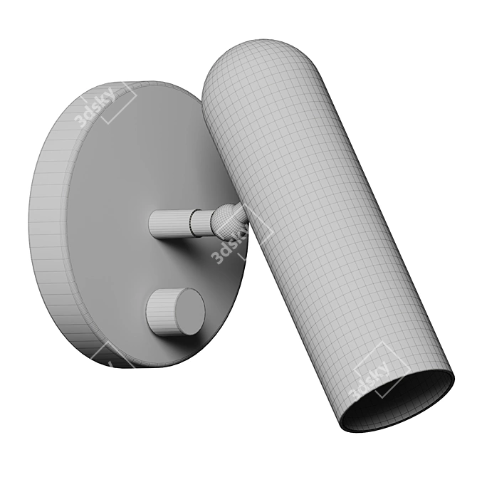 Modern Compact Dax Wall Sconce 3D model image 4
