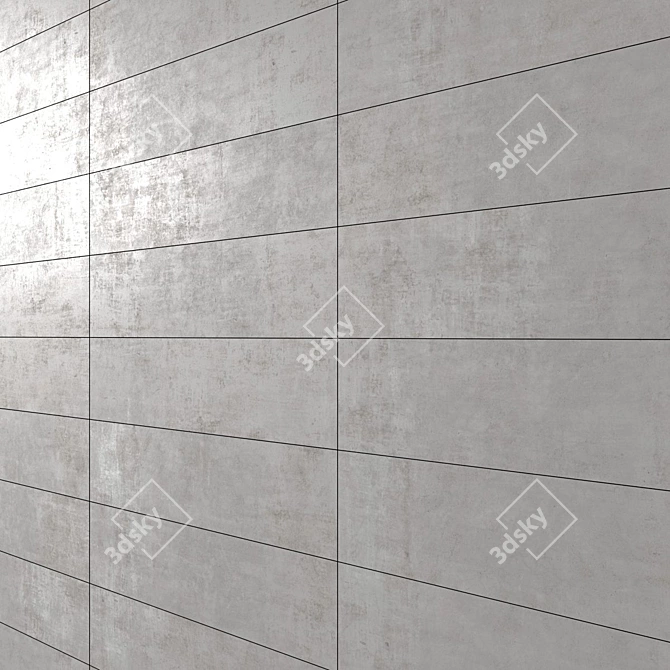  Poligon Tile Texture Set 3D model image 3