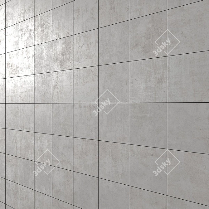  Poligon Tile Texture Set 3D model image 4
