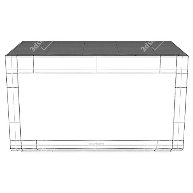 Samsung Bespoke Over-Range Microwave 3D model image 7