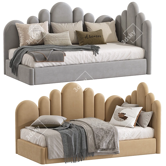 Modern Style Sofa-Bed 297 3D model image 1