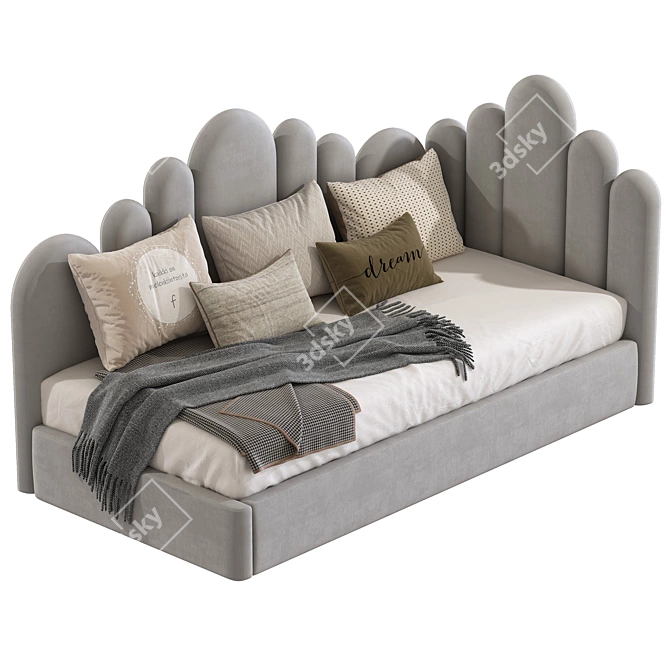 Modern Style Sofa-Bed 297 3D model image 4