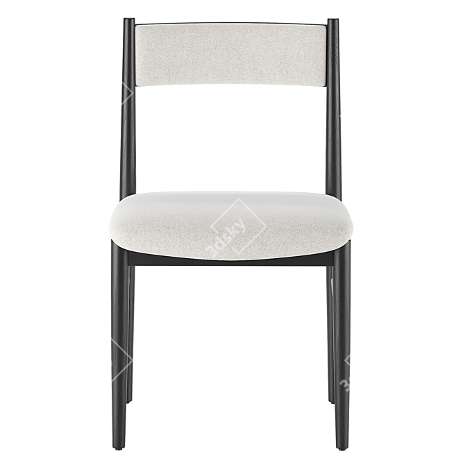 Petrie Upholstered Dining Chair 3D model image 4