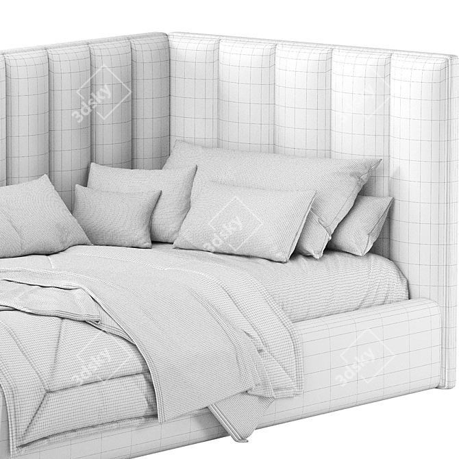 Twix Milk Bed 2015 Design 3D model image 5