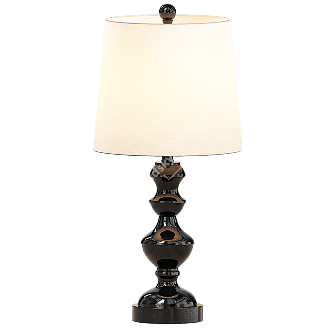 Chapple Metal Table Lamp 2013 3D model image 1