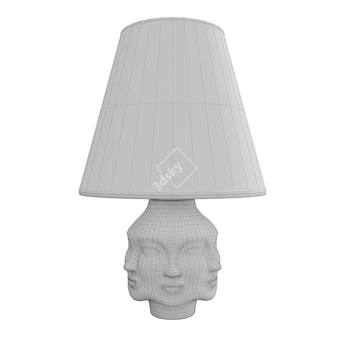 Elegant Dora Maar Table Lamp 3D model image 3