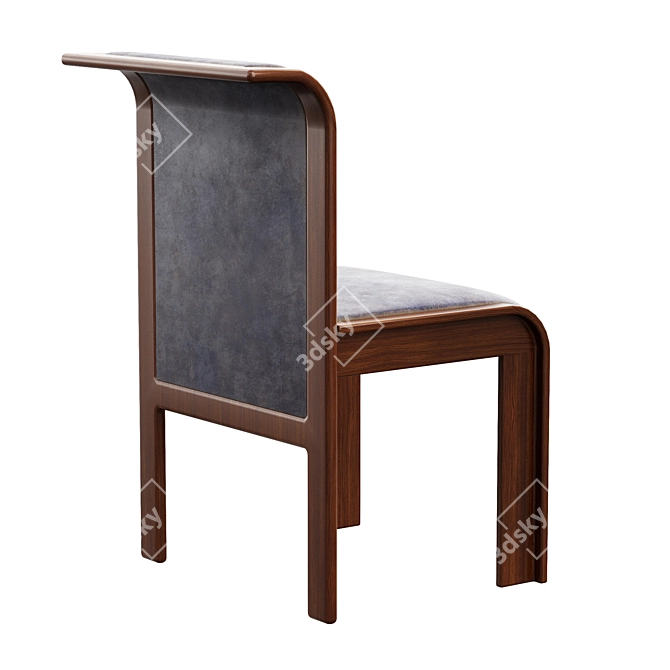 1stDibs Vintage Leather Chair 3D model image 6