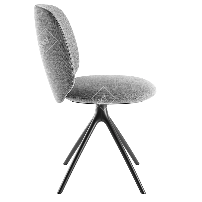 Modern Swivel Chair, MDF Italia 3D model image 4