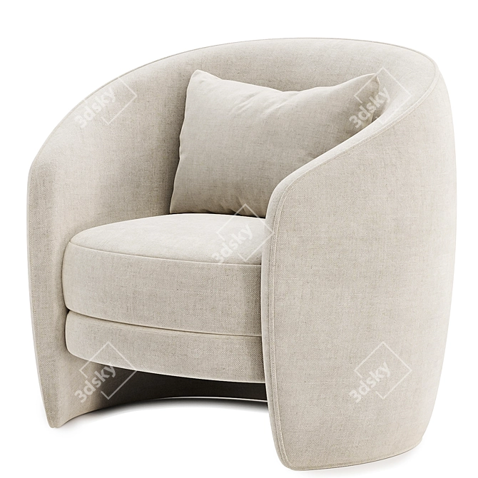  Stylish Fernie Chair Collection 3D model image 5