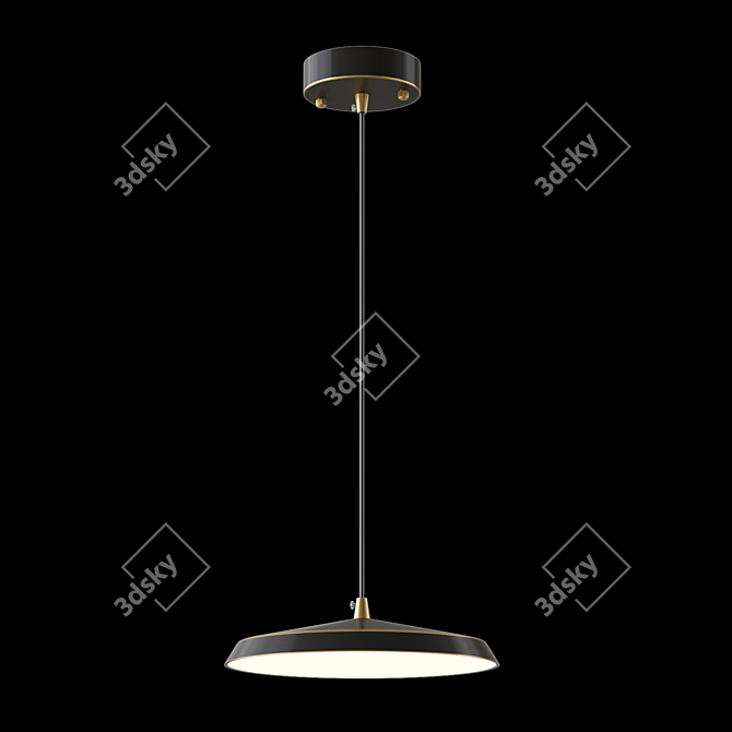 Amund LED Pendant Light 3D model image 3