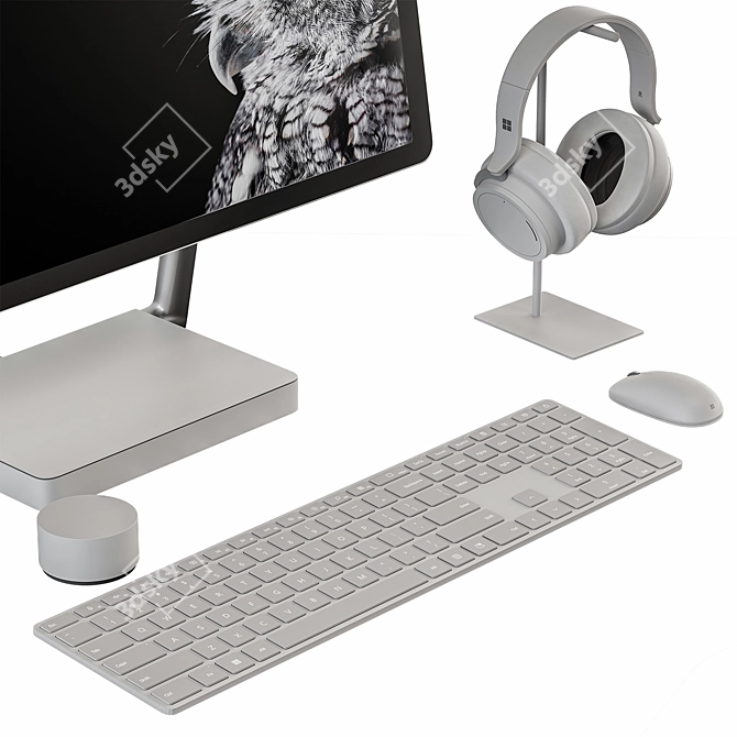 Innovative Microsoft Surface Studio 3D model image 3