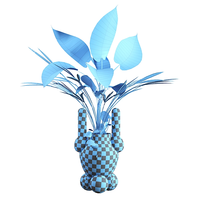 Handcrafted ceramic Explorer vases BD 3D model image 7