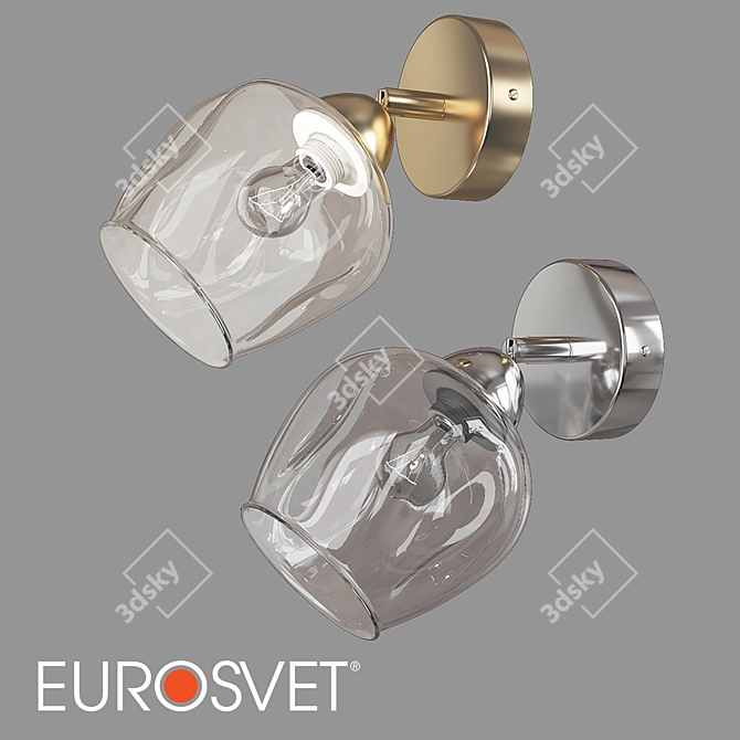Eurosvet Marci Wall Sconce 30164/1 3D model image 3
