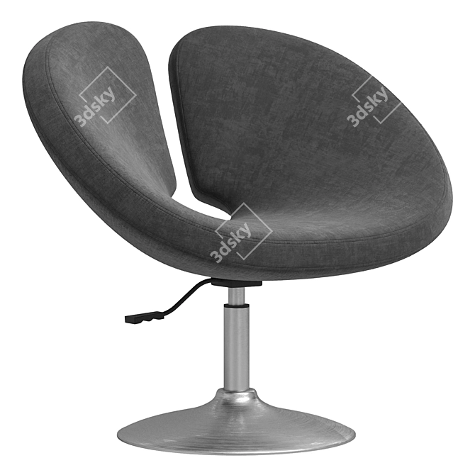 Adjustable Faux Leather Chair 3D model image 5