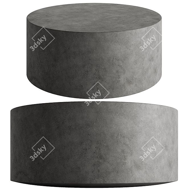 Modern Outdoor Coffee Table in 2016 3D model image 1