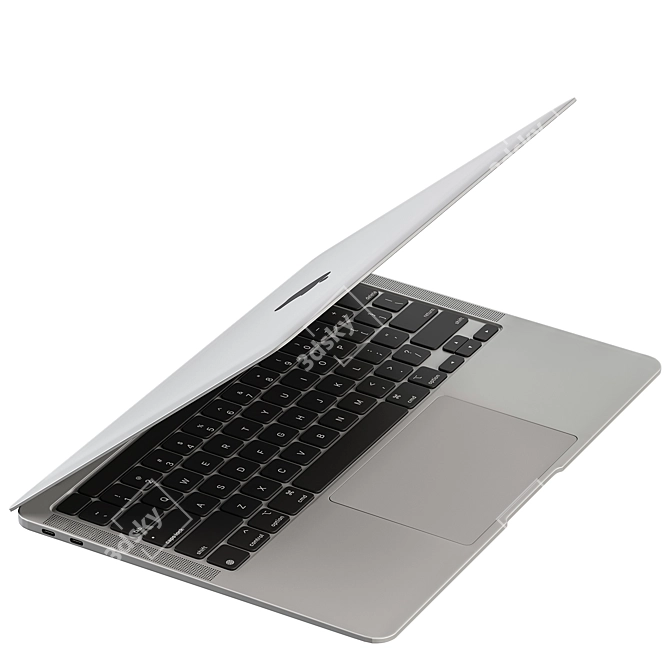 Adjustable Rotate Display MacBook Pro 3D model image 4