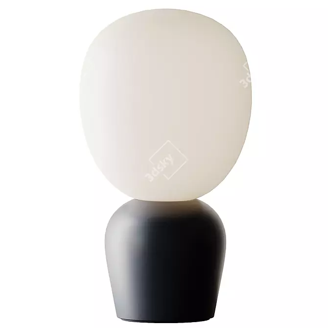 Sleek Buddy Table Lamp 3D model image 2