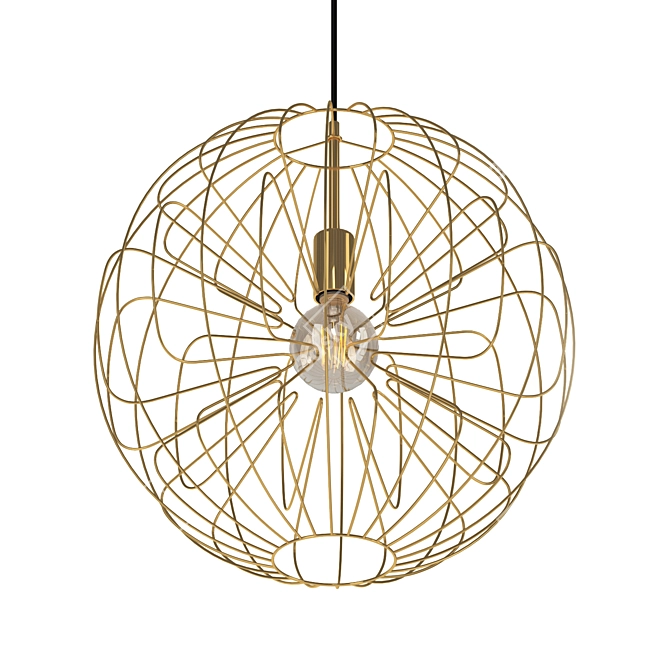 Austrian Eglo Okinzuri 98083 Chandelier 3D model image 3