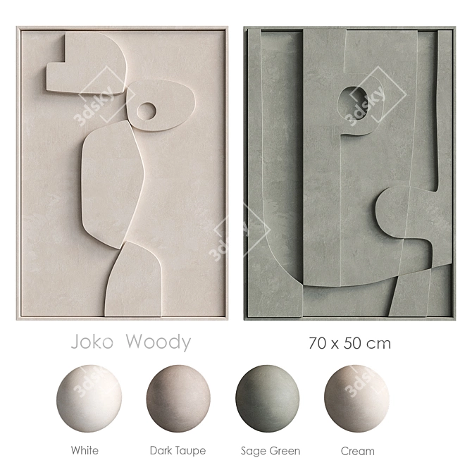 Relief Sculptures by Beurskens 3D model image 3