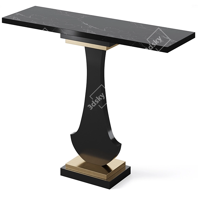  Sleek Console LAVEIL by Cazarina 3D model image 4