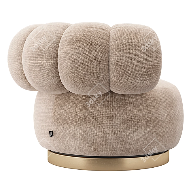 Phedra Chair Eichholtz TurboSmooth FBX 3D model image 3