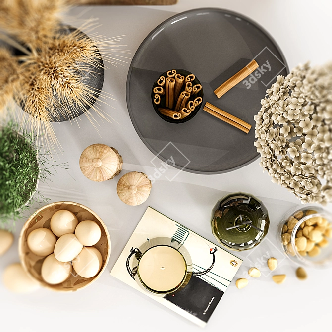 Kitchen Accessories Set 2015 3D model image 3