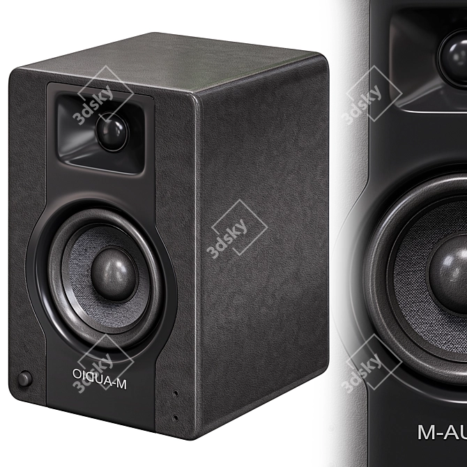 M-Audio 2015 Studio Monitors 3D model image 2