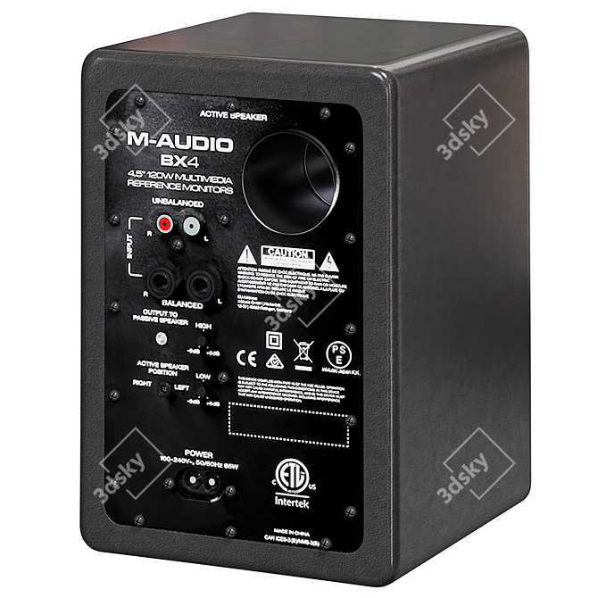 M-Audio 2015 Studio Monitors 3D model image 3