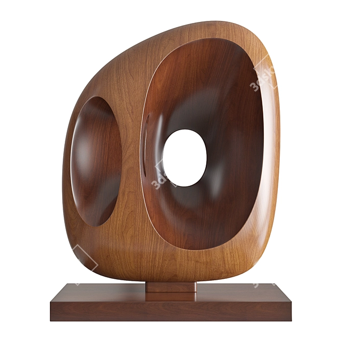 Barbara Hepworth Icon Sculpture 3D model image 1