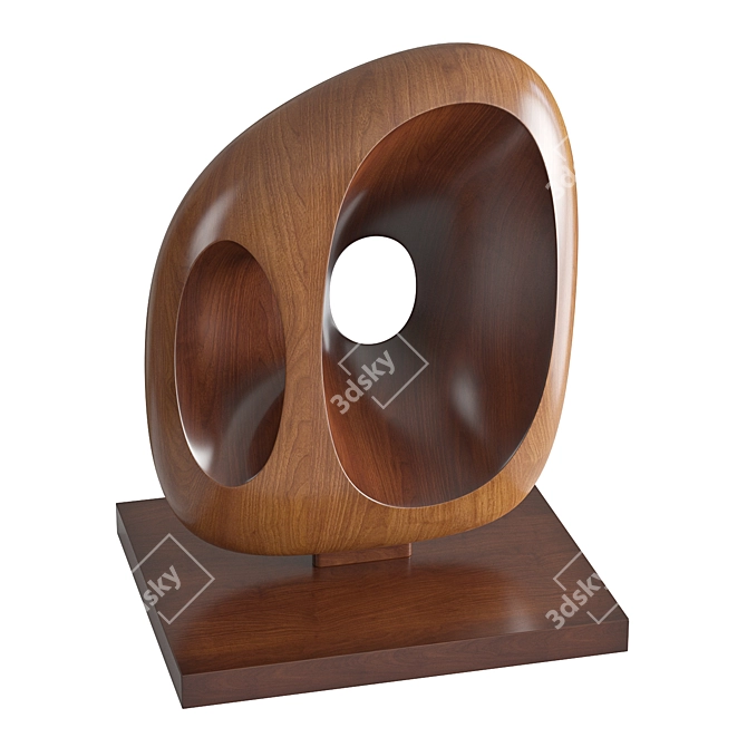 Barbara Hepworth Icon Sculpture 3D model image 3