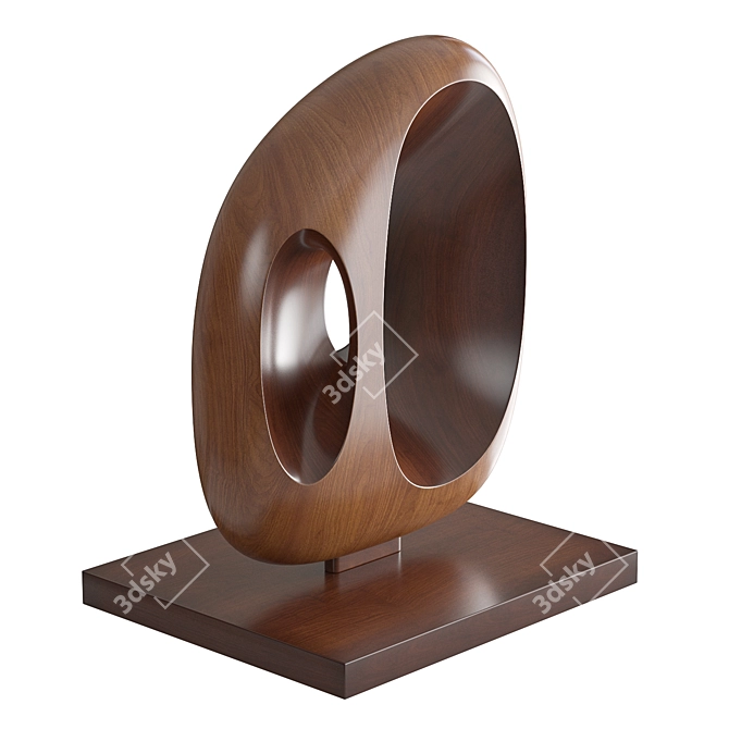 Barbara Hepworth Icon Sculpture 3D model image 4