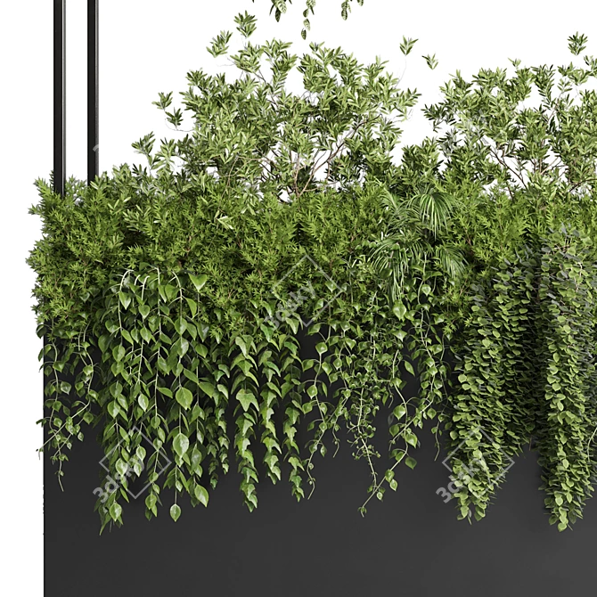  Indoor Houseplant Collection Stand 3D model image 3