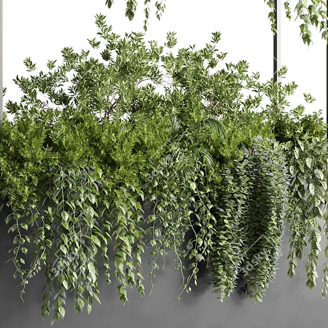  Indoor Houseplant Collection Stand 3D model image 5