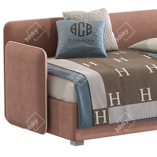 Convertible Sofa Bed LEVEL 323 3D model image 6