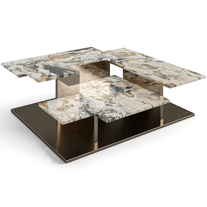 Modern Designer Visionnaire Building Table 3D model image 3