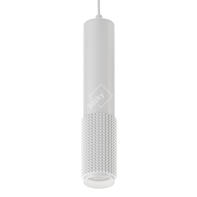 Modern LED Pendant Light Fixture 3D model image 3