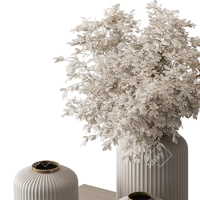 Botanical Bliss Decor Set 131 3D model image 2