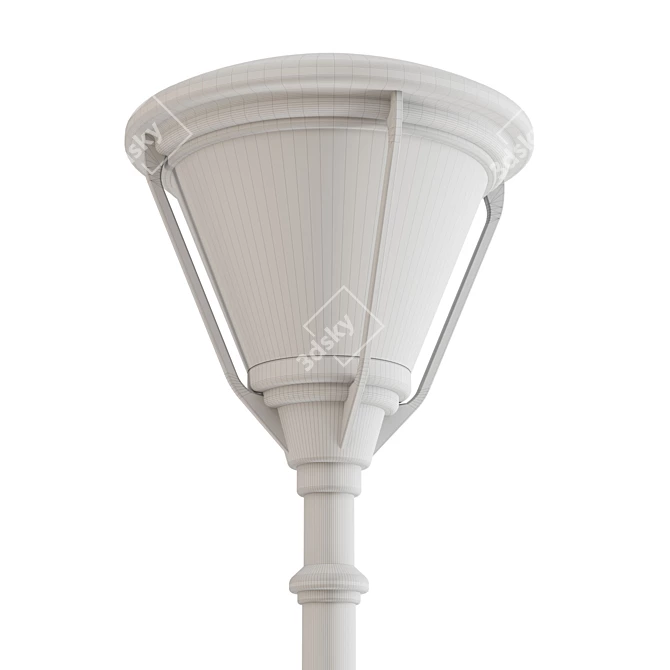 Archimet V23 Outdoor Street Lamp 3D model image 4