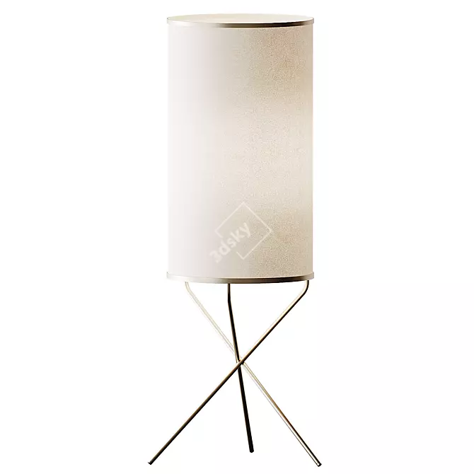 Modern Floor Lamp 03106 by Usona 3D model image 1