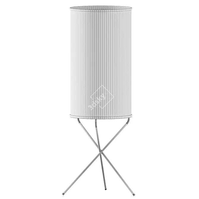 Modern Floor Lamp 03106 by Usona 3D model image 2