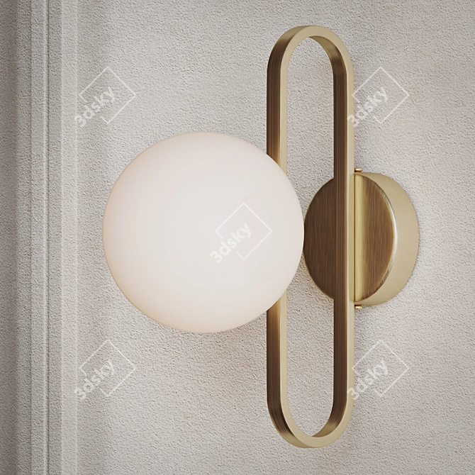 Decorative 3D Panel with Modular Design 3D model image 6