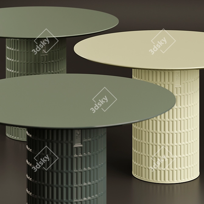 Claymore P25 Dining Table 3D model image 2