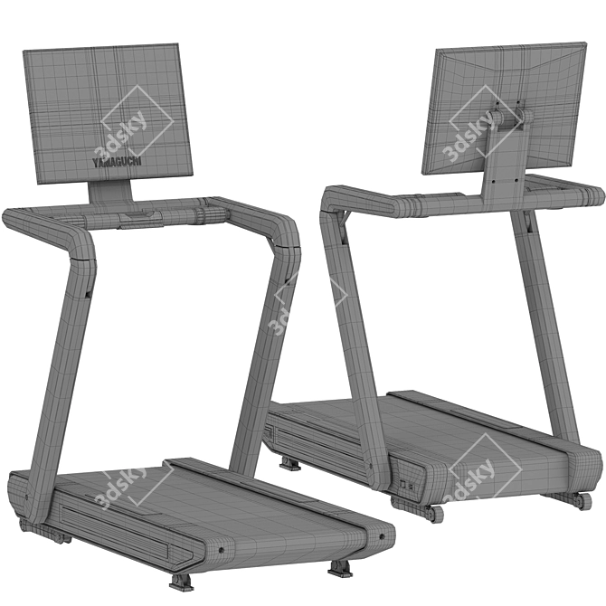 Compact Foldable Yamaguchi MAX PRO 3D model image 4
